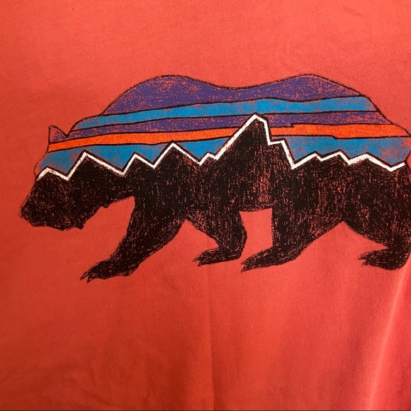 Patagonia sketched bear organic cotton T-shirt - Picture 3 of 4